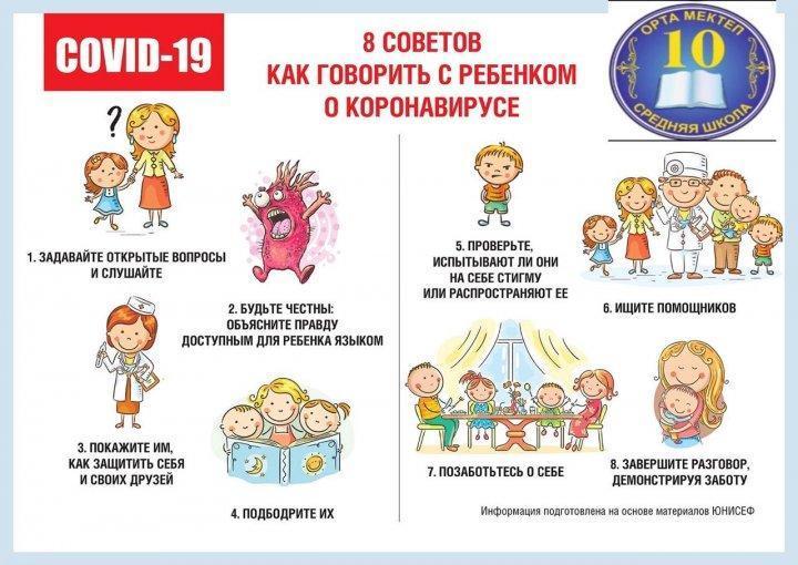 Как говорить с ребенком о короновирусе
